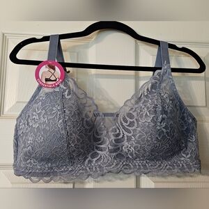 Bali Lace Convertible Bra - Silver